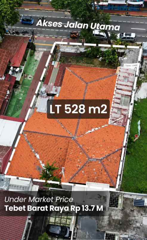 dijual rumah tebet barat raya