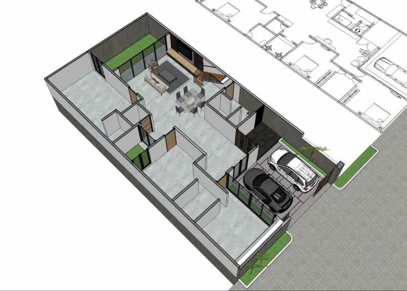 dijual rumah tenggilis