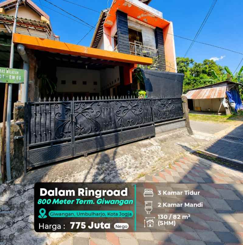 dijual rumah umbulharjo