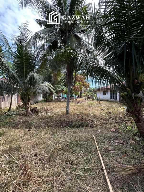 dijual tanah bangunan rumah 1 lantai