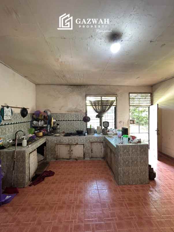 dijual tanah bangunan rumah 1 lantai