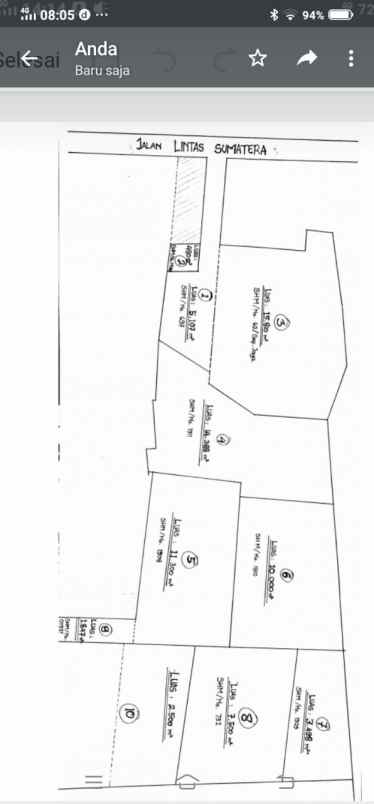 dijual tanah di lampung tengah