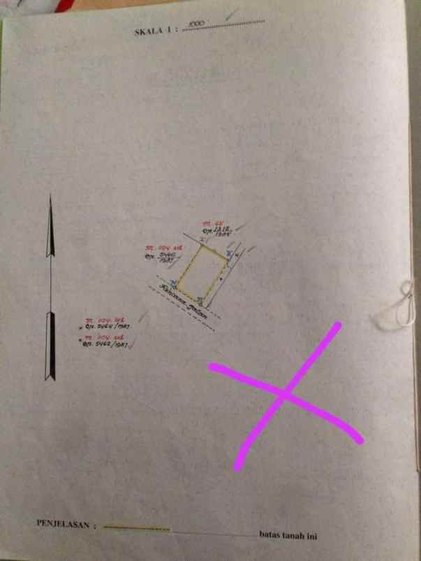 dijual tanah gunung batu