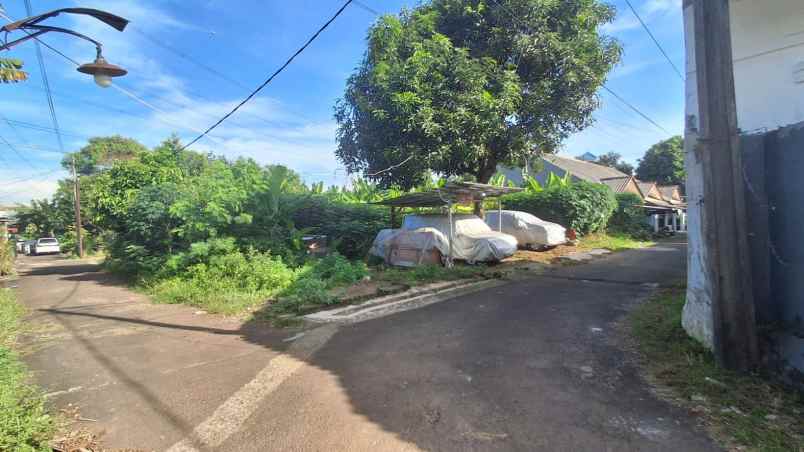 dijual tanah hook 1200 m2 pamulang barat tangsel