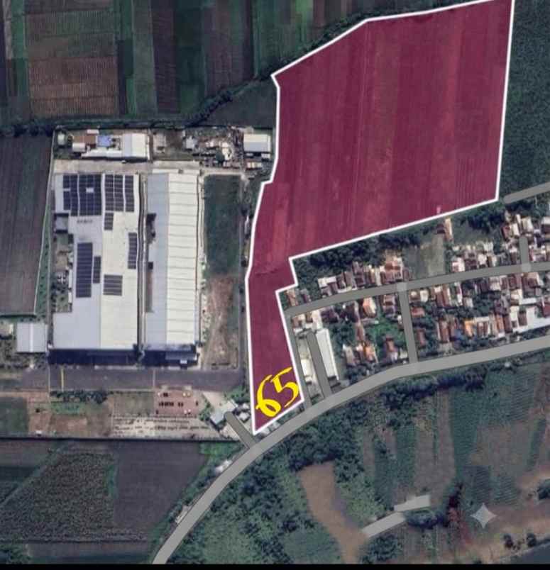 dijual tanah industri di jombang