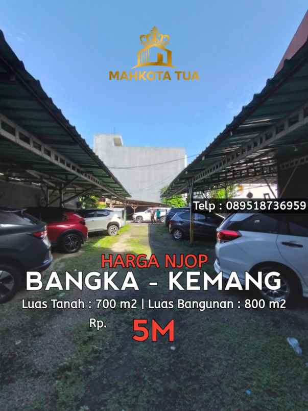 dijual tanah jalan bangka