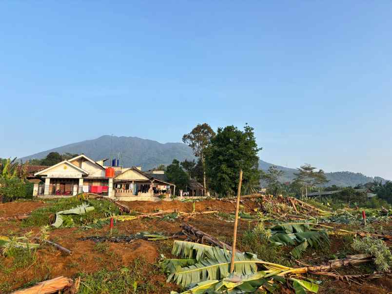 dijual tanah jalan ciburayut cigombong