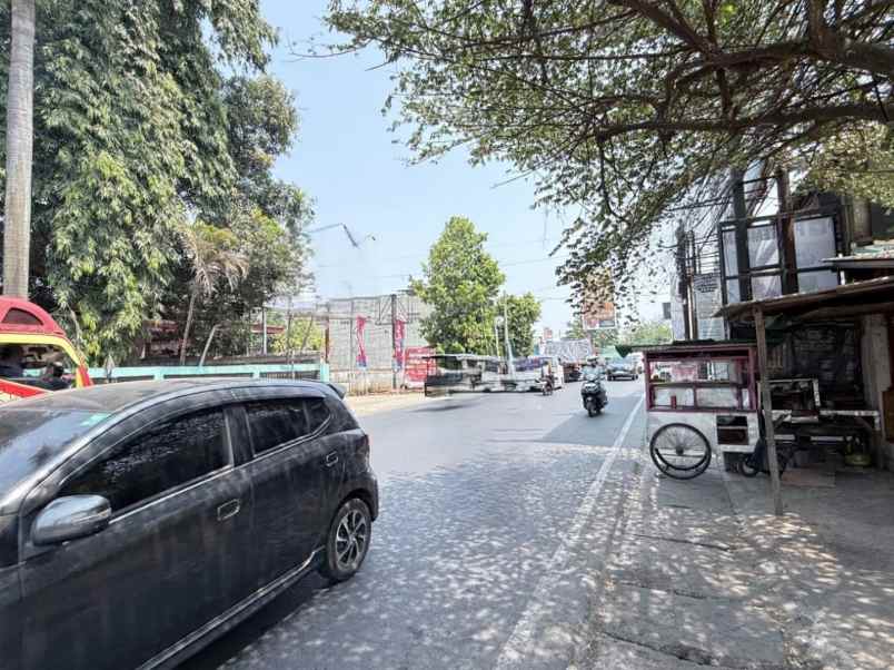 dijual tanah jalan raya teluk jambe