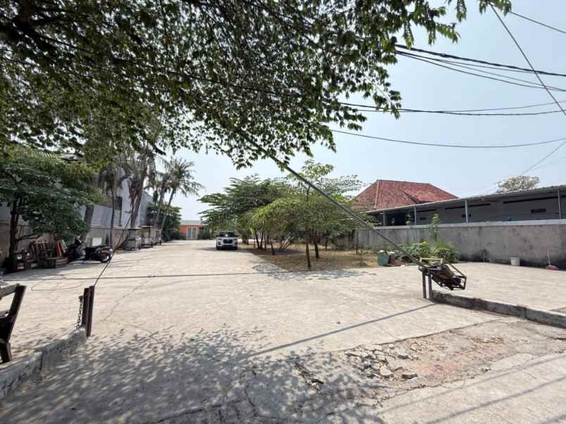 dijual tanah jalan raya teluk jambe