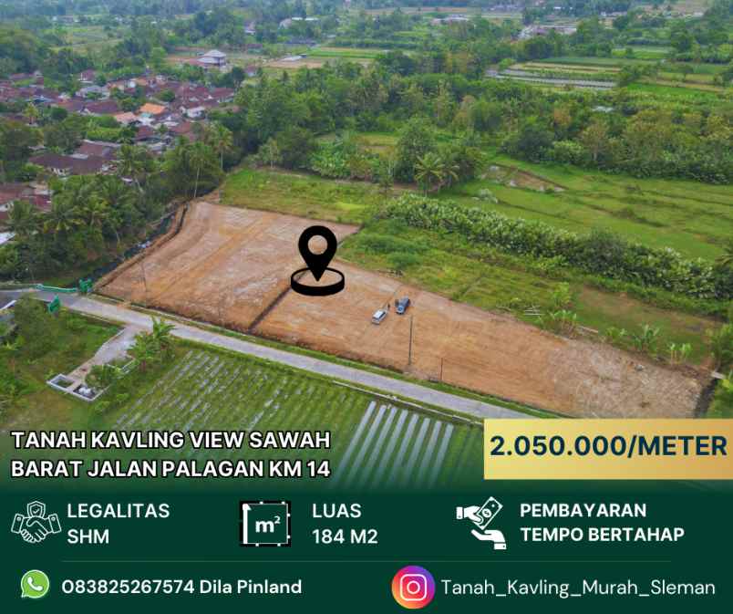 dijual tanah jetis suruh donoharjo