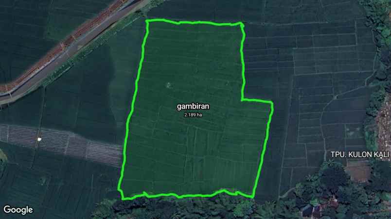 dijual tanah jl diponegoro