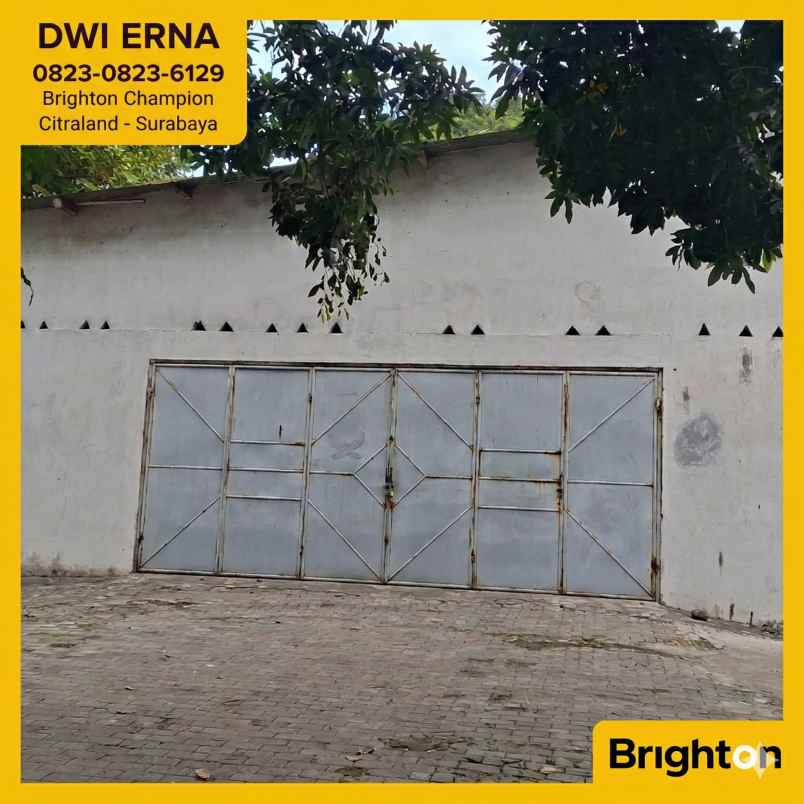 dijual tanah jl letjend suprapto