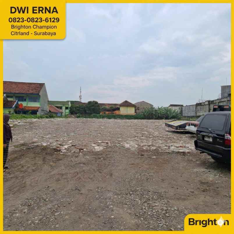 dijual tanah jl letjend suprapto