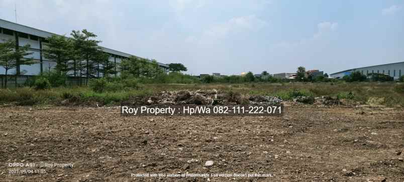 dijual tanah jl marunda makmur segara