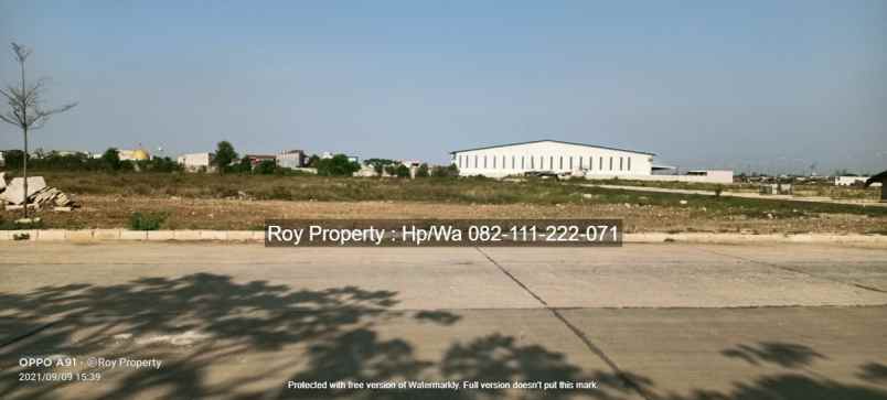 dijual tanah jl marunda makmur segara