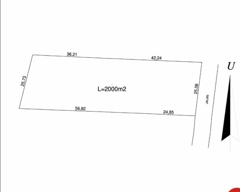 dijual tanah jl pantai balangan