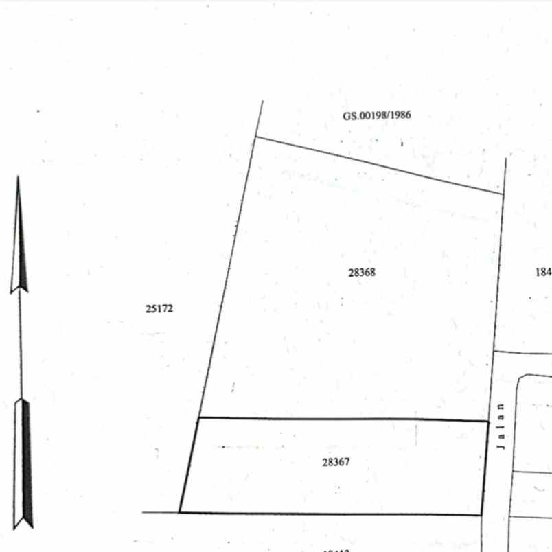 dijual tanah jl pantai balangan
