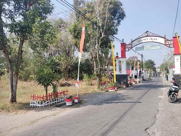 dijual tanah jl ponpes sunan ampel bajeng