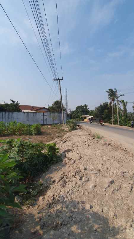 dijual tanah jl r e martadinata bandar