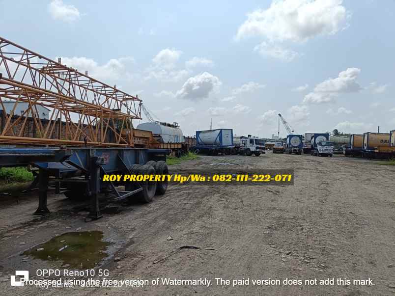 dijual tanah jl raya cakung cilincing