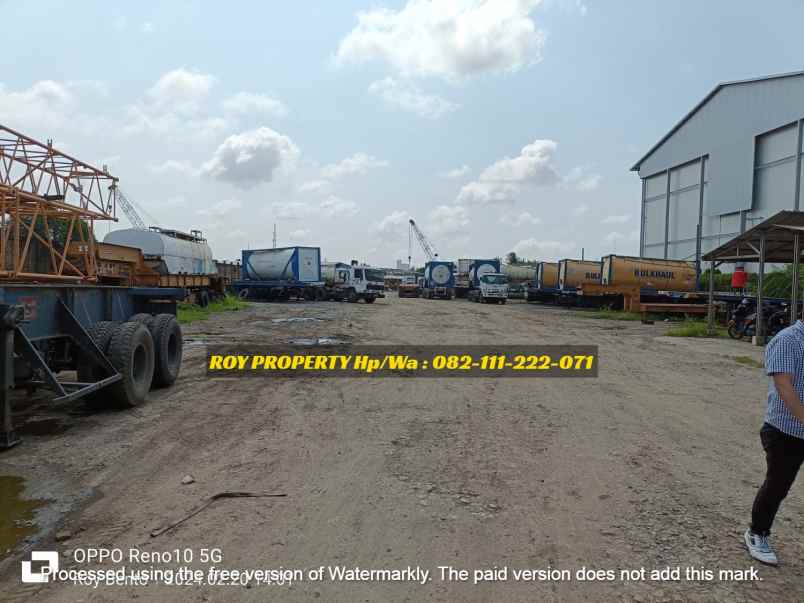 dijual tanah jl raya cakung cilincing