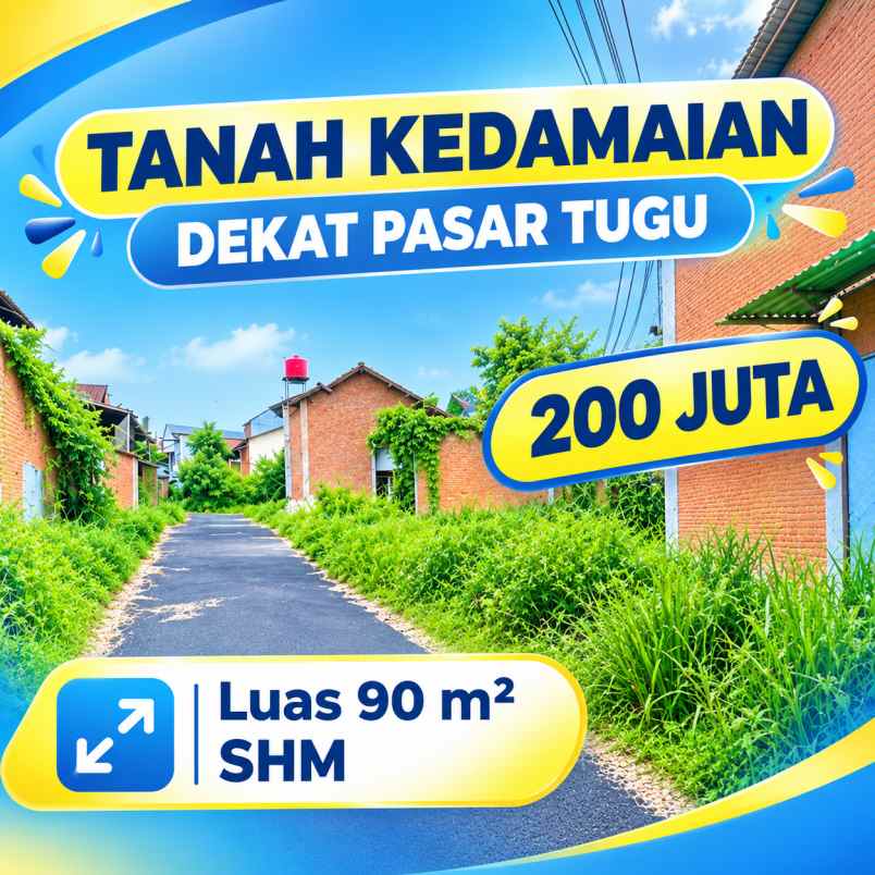 dijual tanah jl ridwan rais
