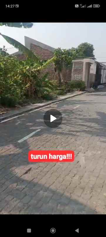 dijual tanah kedungwinong meteseh