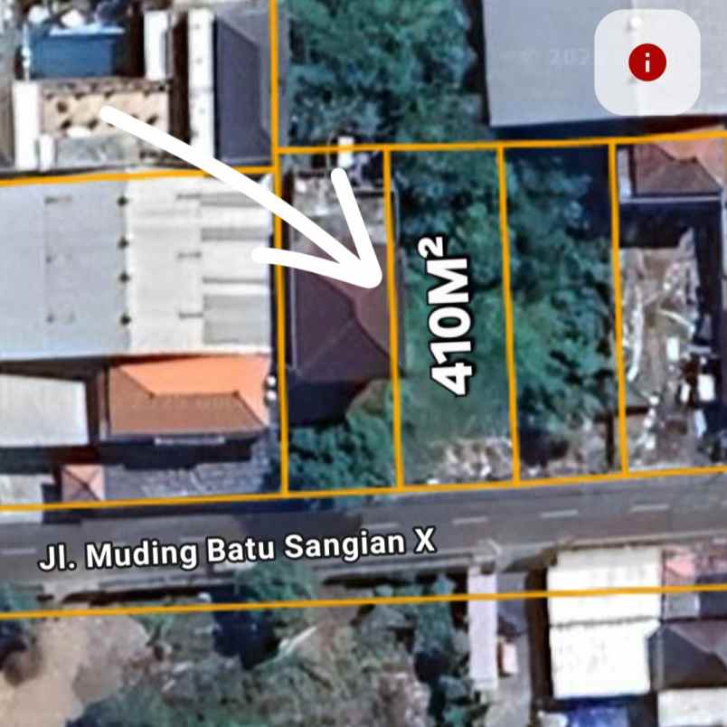 dijual tanah kerobokan kaja kuta utara