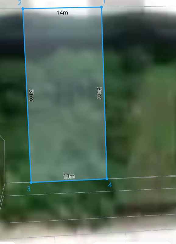 dijual tanah kerobokan kaja kuta utara