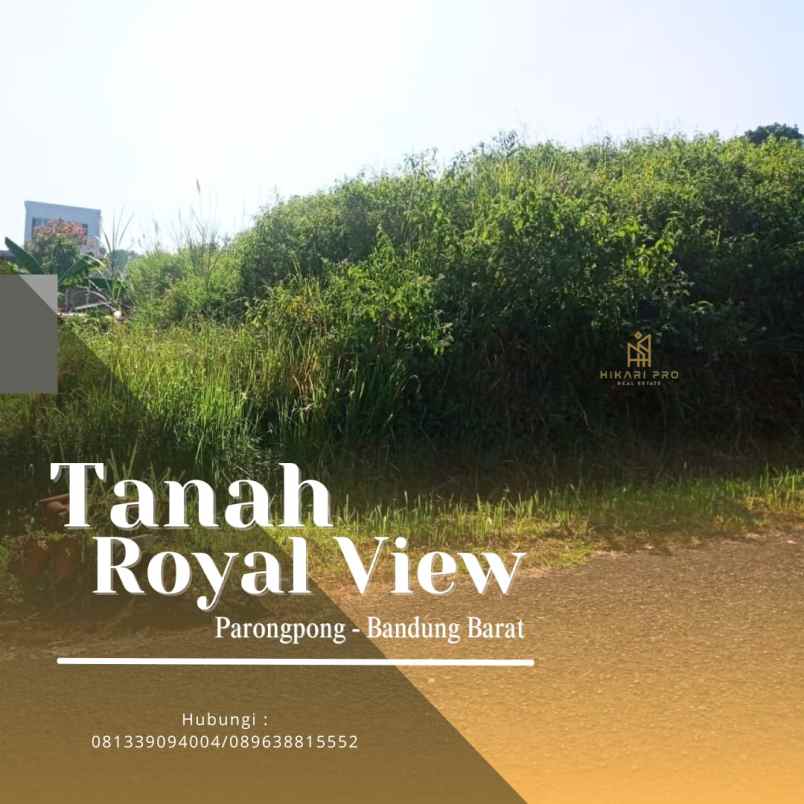 Kavling Siap Bangun Di Komplek Royal View Residence Ciwaruga