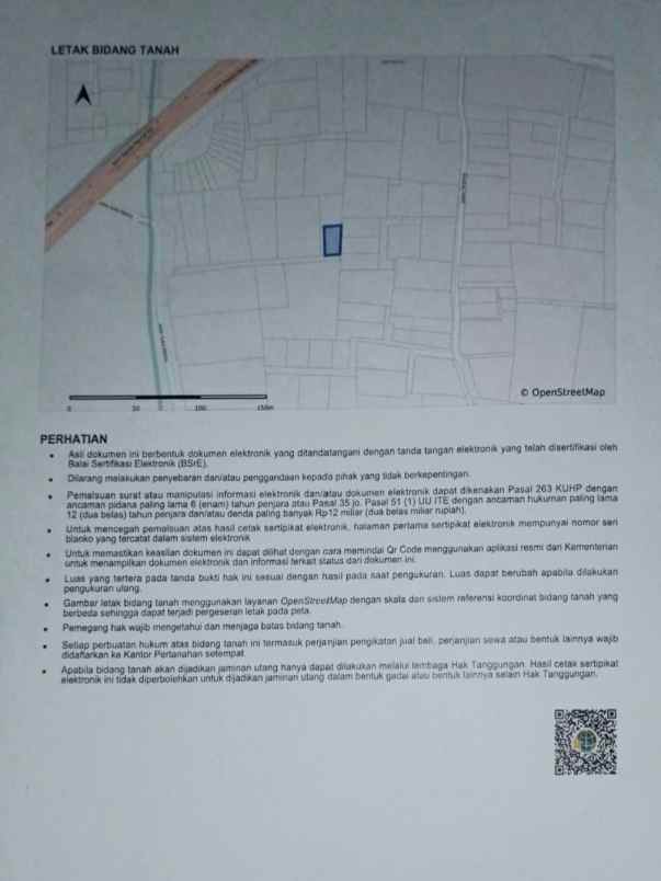 dijual tanah pantai mertasari