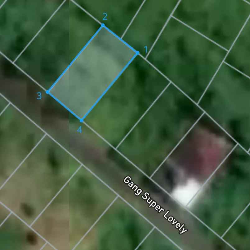 dijual tanah perum puri ayodya