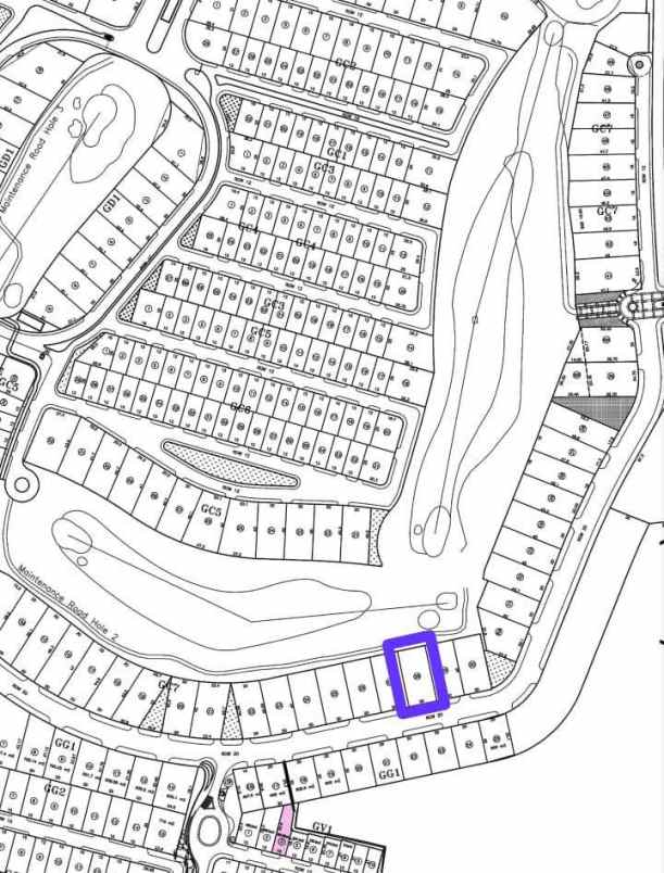 dijual tanah raya bukit golf citraland