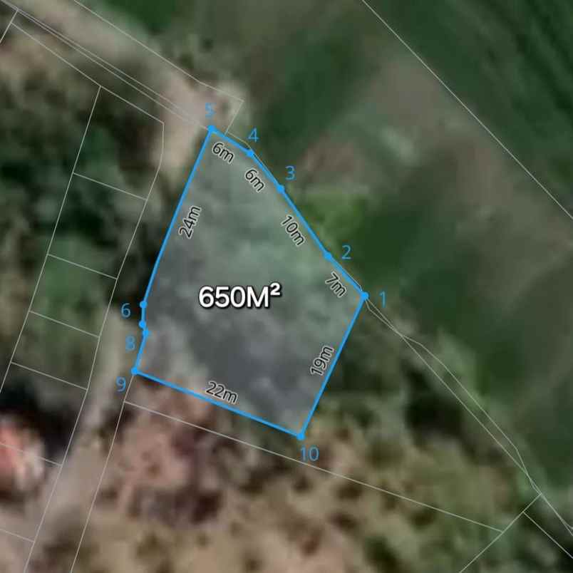 dijual tanah raya tangeb