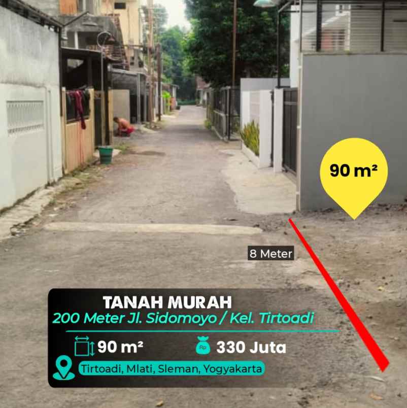 dijual tanah sidomoyo