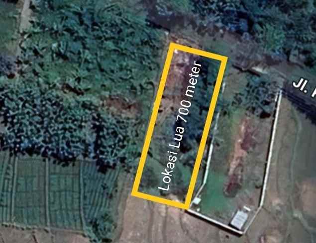 dijual tanah strategis pinggir jalan kabupaten