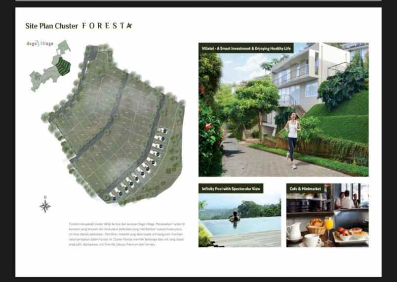 dijual villa dago pakar timur ciburial