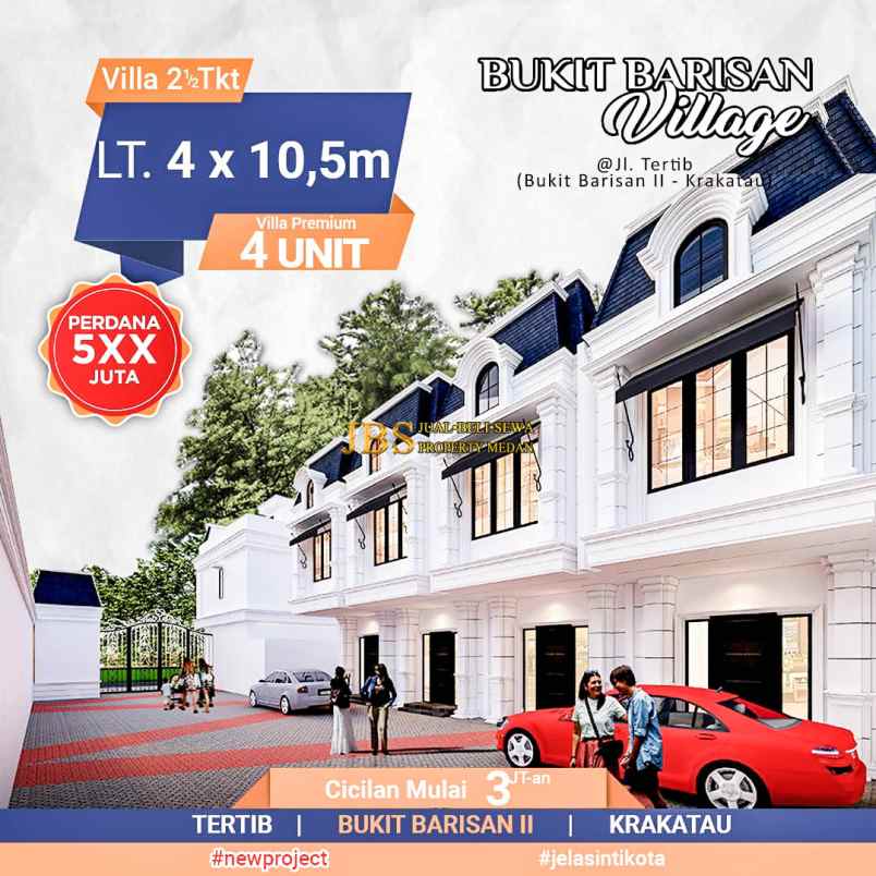 New Project Inti Kota Bukit Barisan Village Jalan Tertib