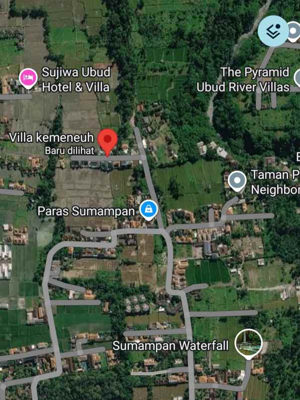 dijual villa modern 1lt kemenuh ubud sukawati gianyar