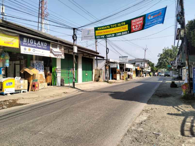 disewakan ruko gudang kantor jl pisangan sattrimekar