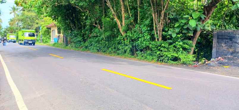 disewakan tanah jalan raya pengalon