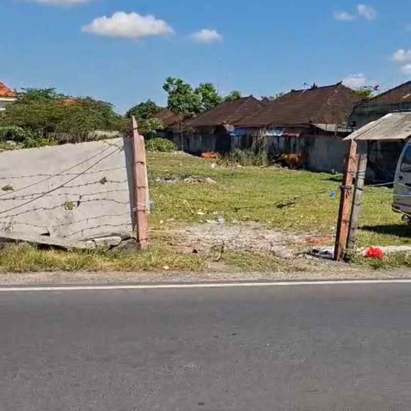 disewakan tanah jl raya pulau moyo