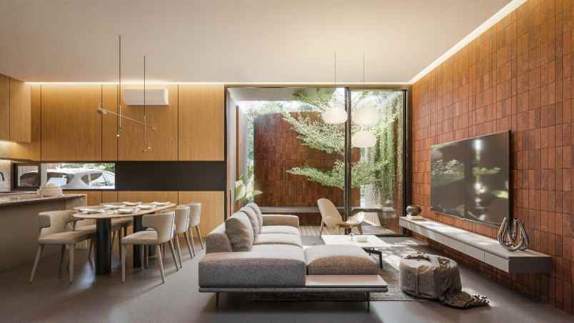 hunian resort modern dekat bsd tang sel