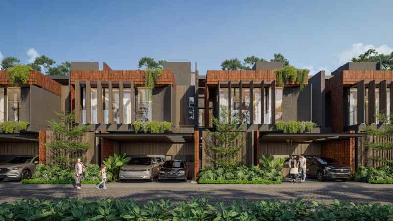 hunian resort modern dekat bsd tang sel