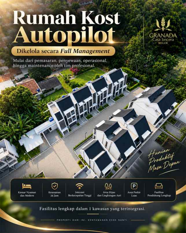 investasi rumah kos autopilot di ring 1 ipb bogor