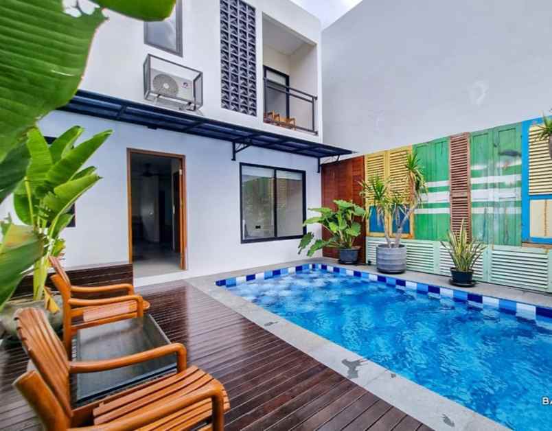 jual rumah villa baru gress di tambakbayuh badung bali