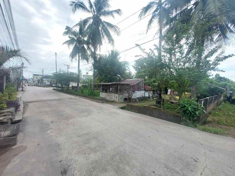 kavling siap bangun di sako dekat simpang dogan shm