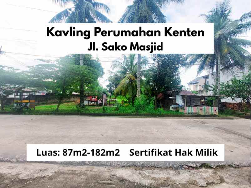 kavling siap bangun di sako dekat simpang dogan shm