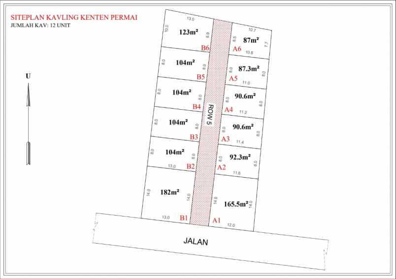 kavling siap bangun di sako dekat simpang dogan shm