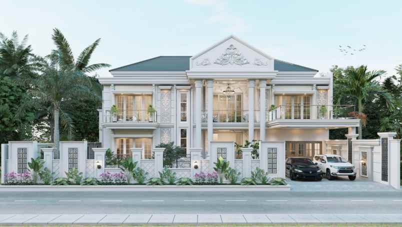 mewah modern type 600 di jalan cemara gading pekanbaru